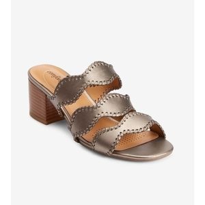 Nwt Comfortview Gunmetal Mules Sizes 9W & 9.5W